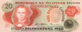 Philippines 1 20 Piso, ND